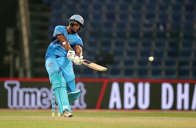 Tony de Zorzi hit an unbeaten hundred for Multiply Titans on Friday. Pawan Singh / The National