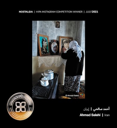Ahmad Salehi's winning entry captures an old woman living alone in a country house. Photo: Ahmed Salehi