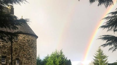 Stef Burgon and her husband Simon Hunt became owners of the castle in Argyll and Bute in 2015. Courtesy Stef Burgon and Simon Hunt