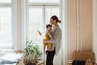 The study suggests that affordability of childcare needs to be improved to help women better plan for their retirement. Getty