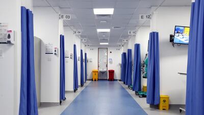 In total, the field hospital in Ajman has capacity for 204 patients, including 48 intensive care beds and 156 acute beds.