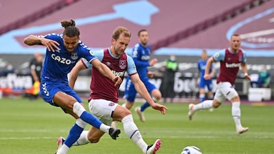 THURSDAY - Aston Villa v Everton (9pm kick-off UAE): Everton's European aspirations are just about alive and kicking following a 1-0 win at West Ham that leaves them three points behind the fifth-placed Hammers. Villa defeated Everton 2-1 at Goodison Park less than two weeks ago and could finally have Jack Grealish back from injury. Prediction: Villa 1 Everton 2. AFP