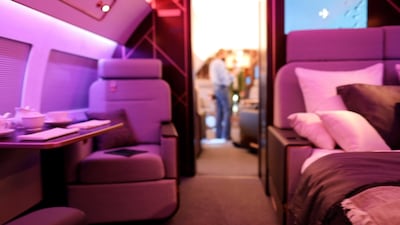 The Dubai Airshow is being held on the outskirts of Al Maktoum International Airport.