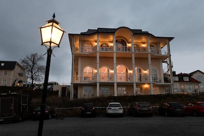 An exterior view of Johannesberg Castle, where peace talks on Yemen are taking place, in Rimbo, Sweden, December 4, 2018. Reuters