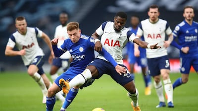 Harvey Barnes - 7. A positive performance on the left of the Foxes midfield and always looked capable of causing Aurier problems. Reuters