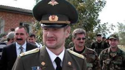 Sulim Yamadayev, in this September 2007 file photo, is seen in Grozny, Chechnya.