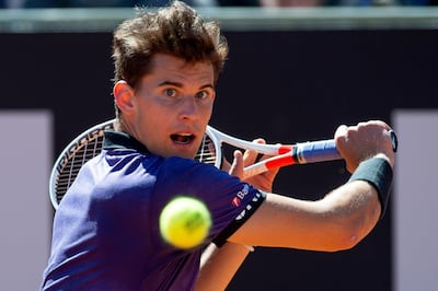 Dominic Thiem won the Barcelona Open in the build-up to the French Open. Reuters