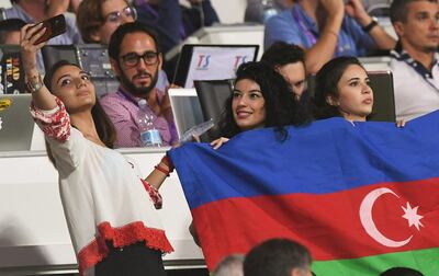 Fans of Azerbaijan club Qarabag will see their team play Uefa Champions League football for the first time. Alberto Lingria / Reuters