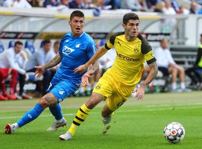 Christian Pulisic will join Chelsea from Borussia Dortmund at the end of the season. EPA