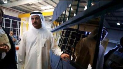 Sultan Al Mansouri, the Minister of Economy, says local and federal governments need to work hard to ease investment and foreign ownership rules to boost industry's contribution to the economy. Lee Hoagland / The National