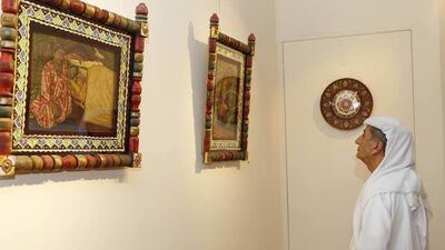 The opening of Alexander Barkovsky exhibition at Alif Gallery. (Courtesy: Alif Gallery)