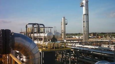 Dana is confident enough about receiving future payments in Egypt that it aims to expand production. Above, a Dana Gas facility in Egypt. Courtesy Dana Gas