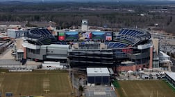 Gillette Stadium, which will be called Boston Stadium when it hosts games in the 2026 FIFA World Cup, in Foxborough, Massachusetts. Reuters