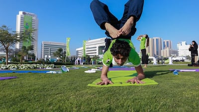Thanks to the evangelical fervour of Yoga practitioners in India, it has acquired the status of spirituality and gives off a whiff of sanctity. Victor Besa / The National