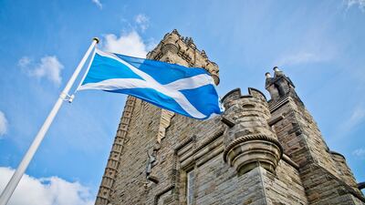 The National Wallace Monument Stirling, Scotland, which commemorates the life of Sir William Wallace, the patriot and martyr who came to be saluted as Scotland’s National Hero.