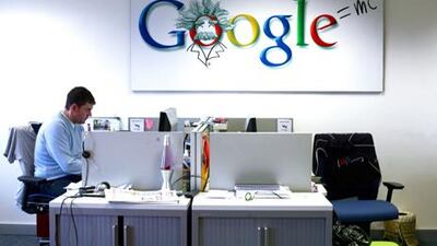 The internet search giant Google may be expanding its presence in the Middle East but globally it faces a strong challenge from Facebook over influence and revenue.Randi Sokoloff / The National