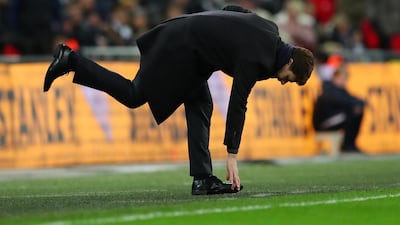Manager Mauricio Pochettino found it difficult to explain why his Tottenham side were unable to win on Saturday night. Hannah McKay / Reuters