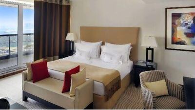 Grosvenor House looks out across Dubai Marina. Courtesy Starwood Hotels