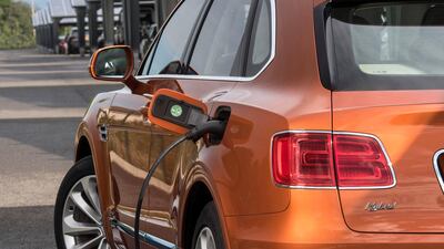 Chief executive Adrian Hallmark said that by 2030, all Bentley cars will be entirely electric. Courtesy Bentley