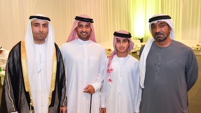 Sheikh Ahmed bin Saeed, president of Dubai Civil Aviation Authority, chief executive and chairman of the Emirates Group, attends the wedding of Sheikh Suhail bin Ahmed bin Juma Al Maktoum to the daughter of Sheikh Mohammed bin Rashid. Wam
