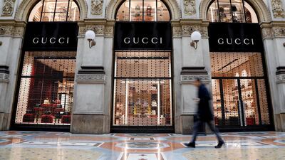 Shops are closed during the coronavirus emergency lockdown in Milan. EPA