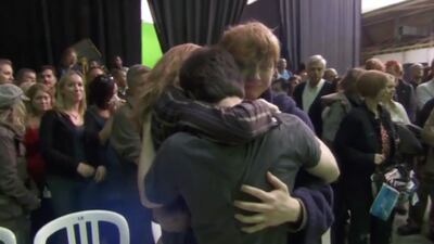 Archival footage from the final day of shooting on 'Harry Potter and the Deathly Hallows: Part 2'.