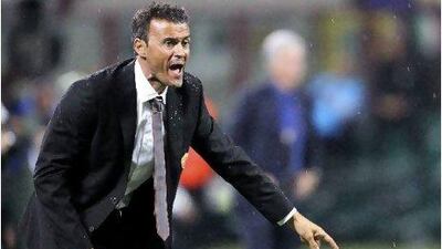 Luis Enrique's reputation as a player helped him get the head coach's job at Roma. Giorgio Benvenuti / Reuters