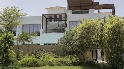 The villa has six bedrooms and 11 bathrooms. Mona Al Marzooqi / The National