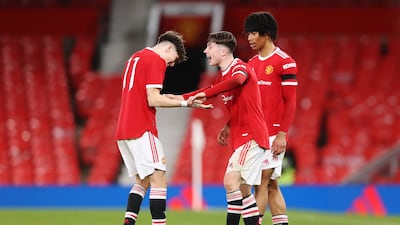 Dan Gore – 7. Busy central midfielder who came alive as he urged the vast crowd to get behind the team on the way to United’s record 12th FA Youth Cup and the club’s first in 11 years. Getty