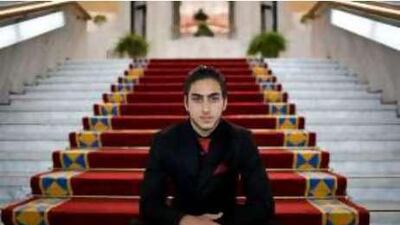 Ali Abdul Kareem, 18, is one of 25 recipients of the Iraqi Scholarship.