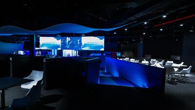 Network Arena at Hub Zero in Dubai. Victor Besa for The National