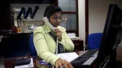 A group of travel agents, led by Shahzad Abdul Majeed, tours the Mariánské Lázne spa town in the western Czech Republic.