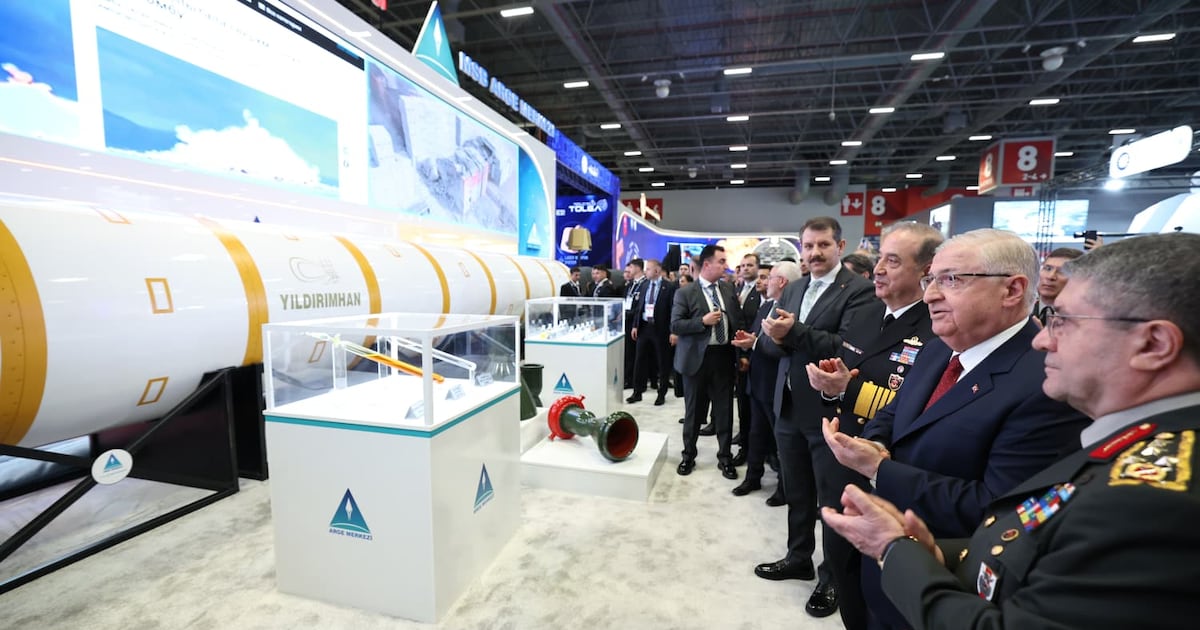 Turkey unveils 6,000km-range ballistic missile at defence show | The National
