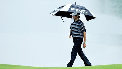 Bubba Watson was not in the best mood during the second round of the PGA Championship and everyone heard about it. David Cannon / Getty Images