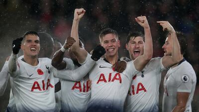Centre-back: Juan Foyth (Tottenham Hotspur) – After conceding two penalties at Molineux last week, the Argentine showed character to respond with a winner at Crystal Palace. Reuters