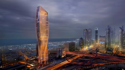 A rendering of Wasl Tower. Photo: Wasl