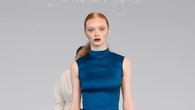 Dima Ayad sent down a collection about texture
