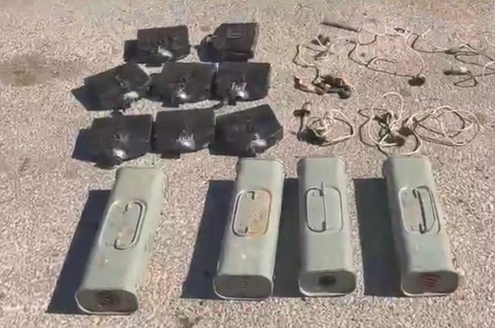 Lebanese army seizes explosives smuggled from Syria