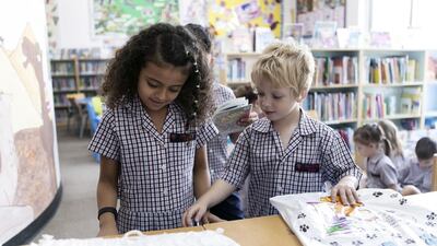 The ease of transferability of students within the English national curriculum school system worldwide is one of the main reasons for the popularity of such schools among the transient population of the UAE. Reem Mohammed / The National