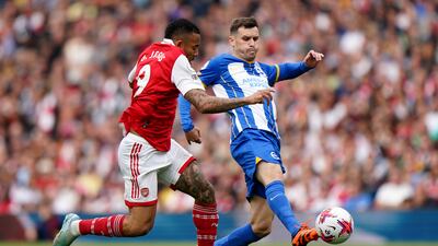 Pascal Gross 8: A key player in Brighton’s pressing game at the Emirates and made life difficult for Arsenal players in possession. A cool and clam performance from German. Harsh booking for foul on Jorginho. PA