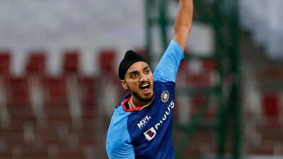 Arshdeep Singh is in the Indian team after a superb IPL. AFP