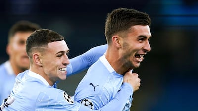 Phil Foden - 7: A slick pass inside to set fellow sub Torres up for City's third. EPA