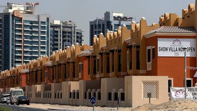 Bloomingdale Villas at Dubai Sports City. Activity at the master-planned community, which contains a total of 50 million square feet of space, has progressed well since it was founded in 2004. Satish Kumar / The National