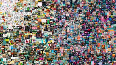 'Everydays: The First 5,000 Days', a digital art collage by Beeple and sold for a record $69.3 million, is the most expensive NFT -- non-fungible token, or collectible digital asset transformed using blockchain into something ownable – ever sold. Christie's