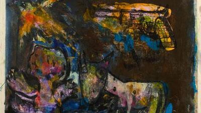 Untitled by Fadi Yazigi, part of The Mosaic Rooms exhibition.