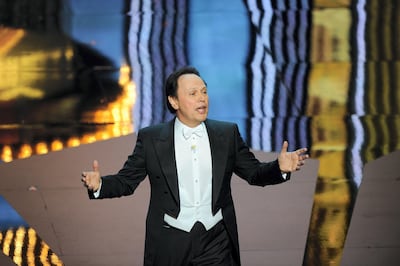 Billy Crystal hosted the Oscars on nine occasions. AFP