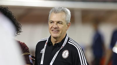 Al Wahda manager Javier Aguirre has his side ninth in the Arabian Gulf League table with two draws. Pawan Singh / The National