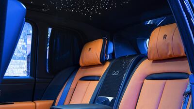 The Cullinan's seating.