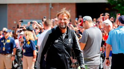 Liverpool manager Jurgen Klopp is confident of his team's prospects. AFP
