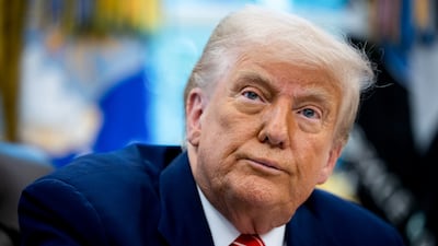 US President Donald Trump in the Oval Office of the White House in Washington. Politico / Bloomberg